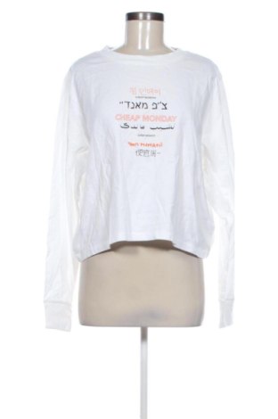 Bluză de femei Cheap Monday, Mărime L, Culoare Alb, Preț 204,71 Lei, #137894363