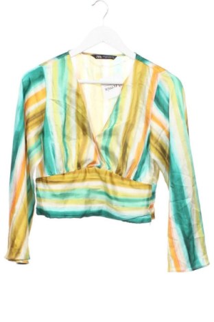 Дамска блуза Zara, Размер M, Цвят Многоцветен, Цена 13,29 €, #137831832