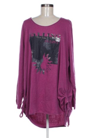Bluză de femei Ulla Popken, Mărime 4XL, Culoare Mov, Preț 94,99 Lei, #137858308
