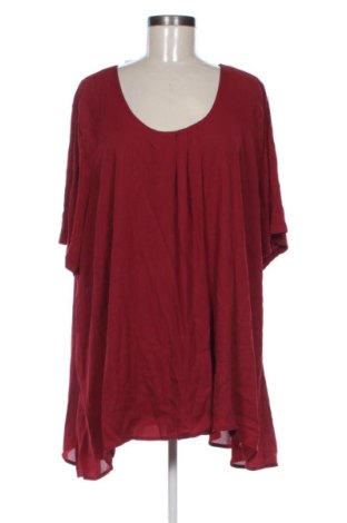 Bluză de femei Sheego, Mărime 4XL, Culoare Roșu, Preț 75,99 Lei, #137859516