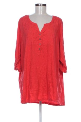 Női blúz Ikebana, Méret 4XL, Szín Piros, Ár 3 849 Ft, #137863421