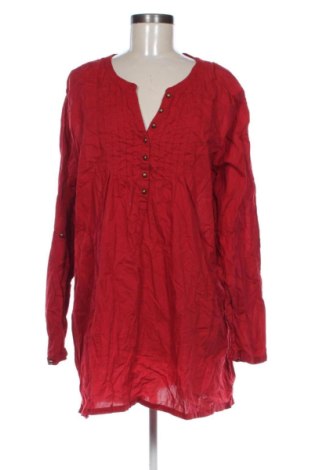 Dámská halenka In Extenso, Velikost 4XL, Barva Červená, Cena  129,00 Kč, #137864254