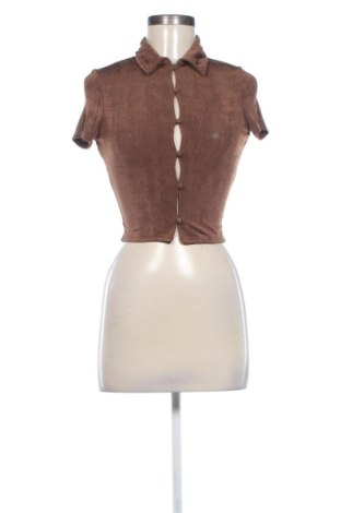 Bluzka damska H&M, Rozmiar S, Kolor Brązowy, Cena 42,34 zł, #137868799
