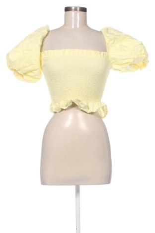 Bluză de femei Missguided, Mărime S, Culoare Galben, Preț 52,49 Lei, #137888410