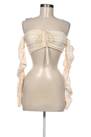 Дамска блуза SHEIN, Размер S, Цвят Бежов, Цена 5,72 €, #137891034