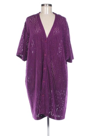 Damski kardigan Mia Moda, Rozmiar XXL, Kolor Fioletowy, Cena 89,00 zł, #137872207
