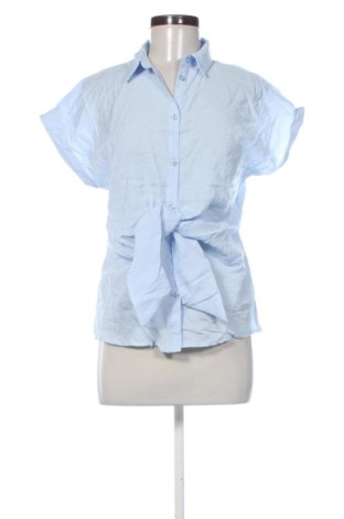Дамска риза Zara, Размер M, Цвят Син, Цена 14,82 €, #137826368