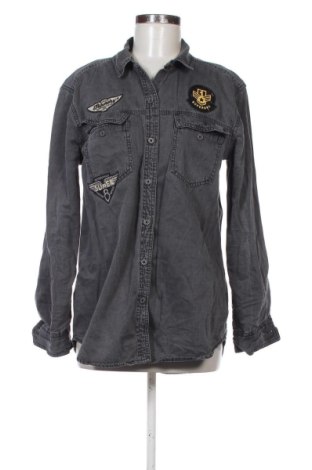 Dámska košeľa  Superdry, Veľkosť XL, Farba Sivá, Cena  20,00 €, #137849837