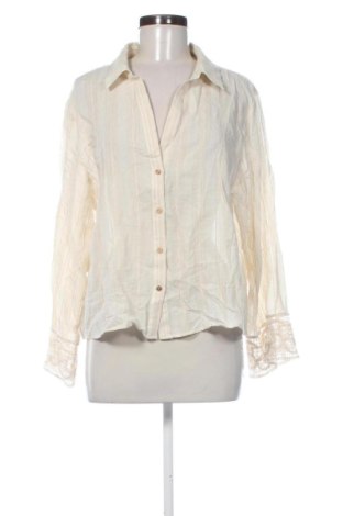 Cămașă de femei Zara, Mărime XL, Culoare Ecru, Preț 92,99 Lei, #137856991