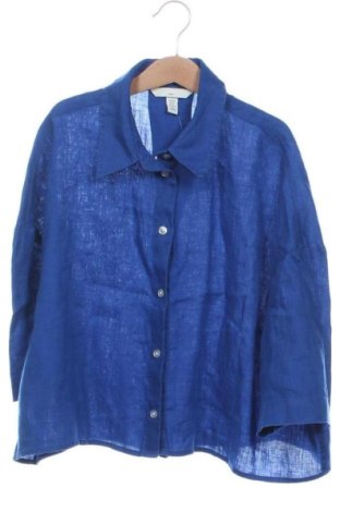 Dámska košeľa  H&M, Veľkosť XS, Farba Modrá, Cena  12,76 €, #137864827