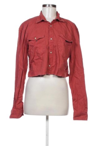 Дамска риза Pull&Bear, Размер M, Цвят Червен, Цена 13,00 €, #137868082