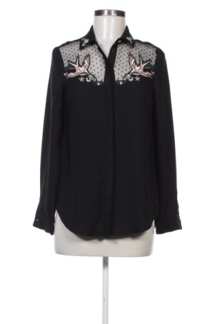 Cămașă de femei River Island, Mărime S, Culoare Negru, Preț 110,35 Lei, #137870978