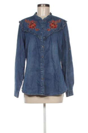 Damenbluse Miss Swan, Größe M, Farbe Blau, Preis 10,22 €, #137873347