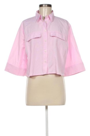 Cămașă de femei Zara, Mărime M, Culoare Roz, Preț 196,32 Lei, #137878287