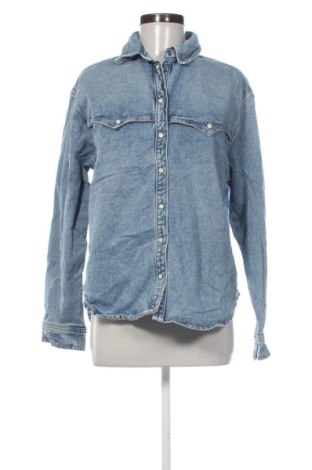 Cămașă de femei Zara, Mărime L, Culoare Albastru, Preț 103,99 Lei, #137829726