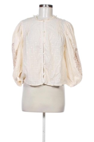 Cămașă de femei Zara, Mărime S, Culoare Ecru, Preț 72,00 Lei, #137842225