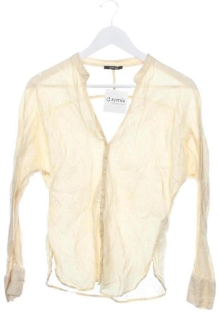 Γυναικείο πουκάμισο Massimo Dutti, Μέγεθος XS, Χρώμα Εκρού, Τιμή 28,00 €, #137897921