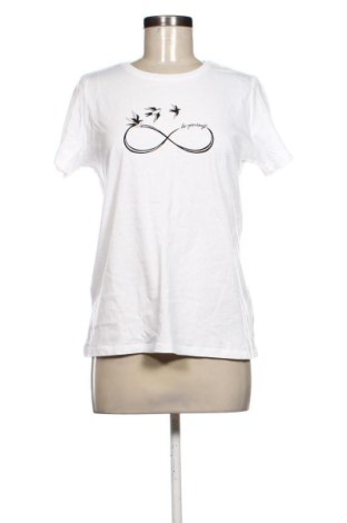 Tricou de femei Sinsay, Mărime M, Culoare Alb, Preț 37,00 Lei, #137863439