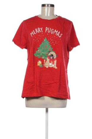 Дамска тениска F&F, Размер XL, Цвят Червен, Цена 9,00 €, #137866111