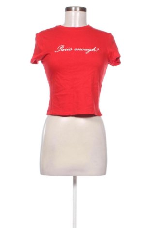 Damski T-shirt H&M, Rozmiar S, Kolor Czerwony, Cena 37,00 zł, #137868718