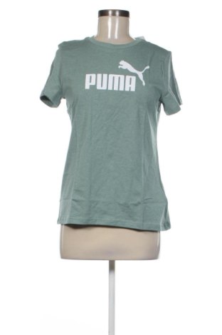 Γυναικείο t-shirt PUMA, Μέγεθος M, Χρώμα Πράσινο, Τιμή 32,00 €, #137898254