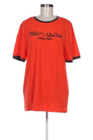 Dámské tričko Teddy Smith, Velikost XL, Barva Oranžová, Cena  259,00 Kč, #137862208
