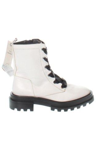 Дамски боти Zara, Размер 37, Цвят Бял, Цена 72,00 €, #137858406
