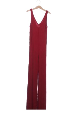 Salopetă lungă de damă Bershka, Mărime XS, Culoare Roșu, Preț 78,74 Lei, #137866279