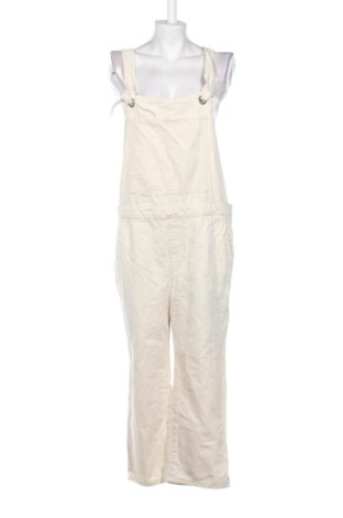 Дамски дълъг гащеризон Pull&Bear, Размер XXL, Цвят Екрю, Цена 25,00 €, #137843113