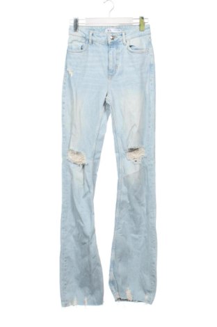 Blugi de femei Zara, Mărime XS, Culoare Albastru, Preț 87,99 Lei, #137833983