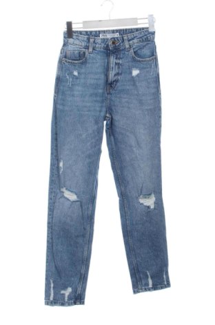 Blugi de femei Zara, Mărime XXS, Culoare Albastru, Preț 72,00 Lei, #137839673