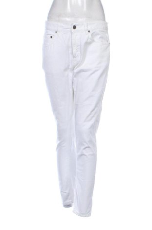 Blugi de femei Dondup, Mărime L, Culoare Alb, Preț 236,99 Lei, #137843355