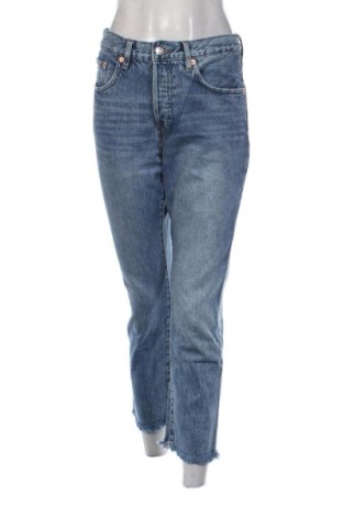Damskie jeansy Mango, Rozmiar M, Kolor Niebieski, Cena 71,97 zł, #137857566