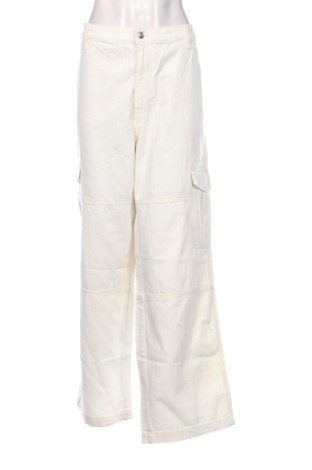 Blugi de femei H&M, Mărime 4XL, Culoare Ecru, Preț 125,98 Lei, #137858890
