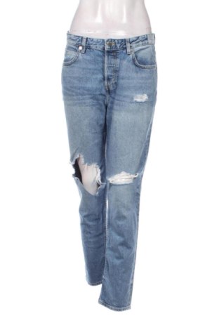 Damskie jeansy H&M, Rozmiar L, Kolor Niebieski, Cena 62,91 zł, #137861056