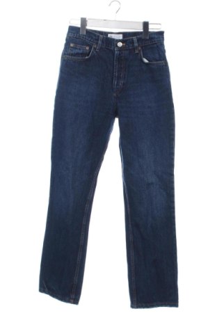 Blugi de femei Zara, Mărime S, Culoare Albastru, Preț 85,00 Lei, #137877929