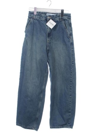 Blugi de femei Bershka, Mărime XS, Culoare Albastru, Preț 68,00 Lei, #137879374