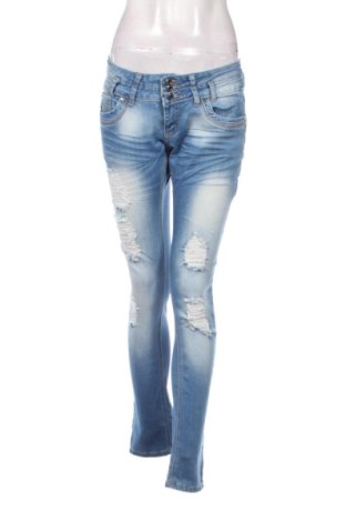 Blugi de femei Unbranded, Mărime M, Culoare Albastru, Preț 78,74 Lei, #137896441