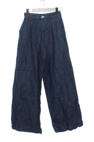 Blugi de femei Zara, Mărime XXS, Culoare Albastru, Preț 66,03 Lei, #137899846