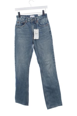 Dámske džínsy  Zara, Veľkosť XS, Farba Modrá, Cena  32,00 €, #137844380
