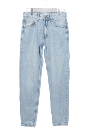 Blugi de femei Bershka, Mărime S, Culoare Albastru, Preț 78,74 Lei, #137869446