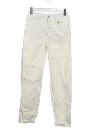 Damskie jeansy Massimo Dutti, Rozmiar XS, Kolor ecru, Cena 160,87 zł, #137872509