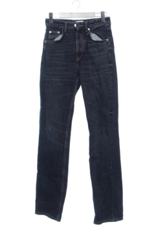 Blugi de femei Zara, Mărime S, Culoare Albastru, Preț 73,49 Lei, #137872632
