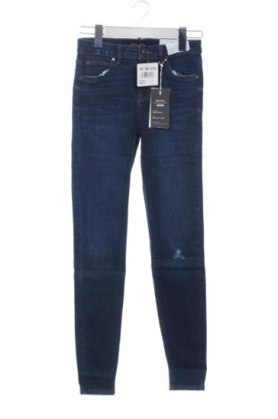 Dámské džíny  Bershka, Velikost XS, Barva Modrá, Cena  613,00 Kč, #137881575