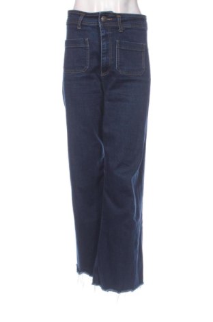 Blugi de femei Zara, Mărime M, Culoare Albastru, Preț 72,48 Lei, #137824846