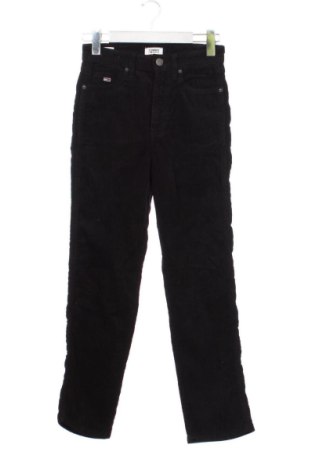 Pantaloni de velvet de femei Tommy Jeans, Mărime XS, Culoare Negru, Preț 153,99 Lei, #137882433