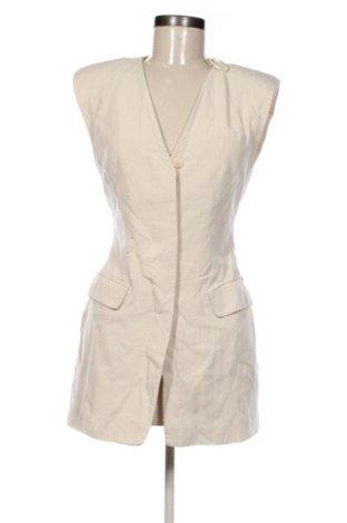 Vestă de femei Zara, Mărime S, Culoare Ecru, Preț 99,73 Lei, #137887952