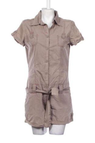 Salopetă scurtă de damă Pimkie, Mărime L, Culoare Bej, Preț 65,00 Lei, #137860161