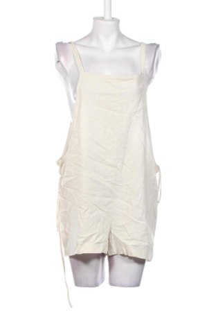 Salopetă scurtă de damă Bon Prix, Mărime L, Culoare Ecru, Preț 65,00 Lei, #137864072