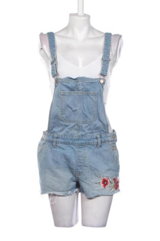 Salopetă scurtă de damă Bershka, Mărime M, Culoare Albastru, Preț 57,74 Lei, #137888835